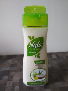Nyle Naturals Anti-dandruff Shampoo Plastic Bottle With A Green Flip Cap