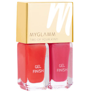 MyGlamm Two Of Your Kind Nail Enamel Duo - CLASSIC DUET
