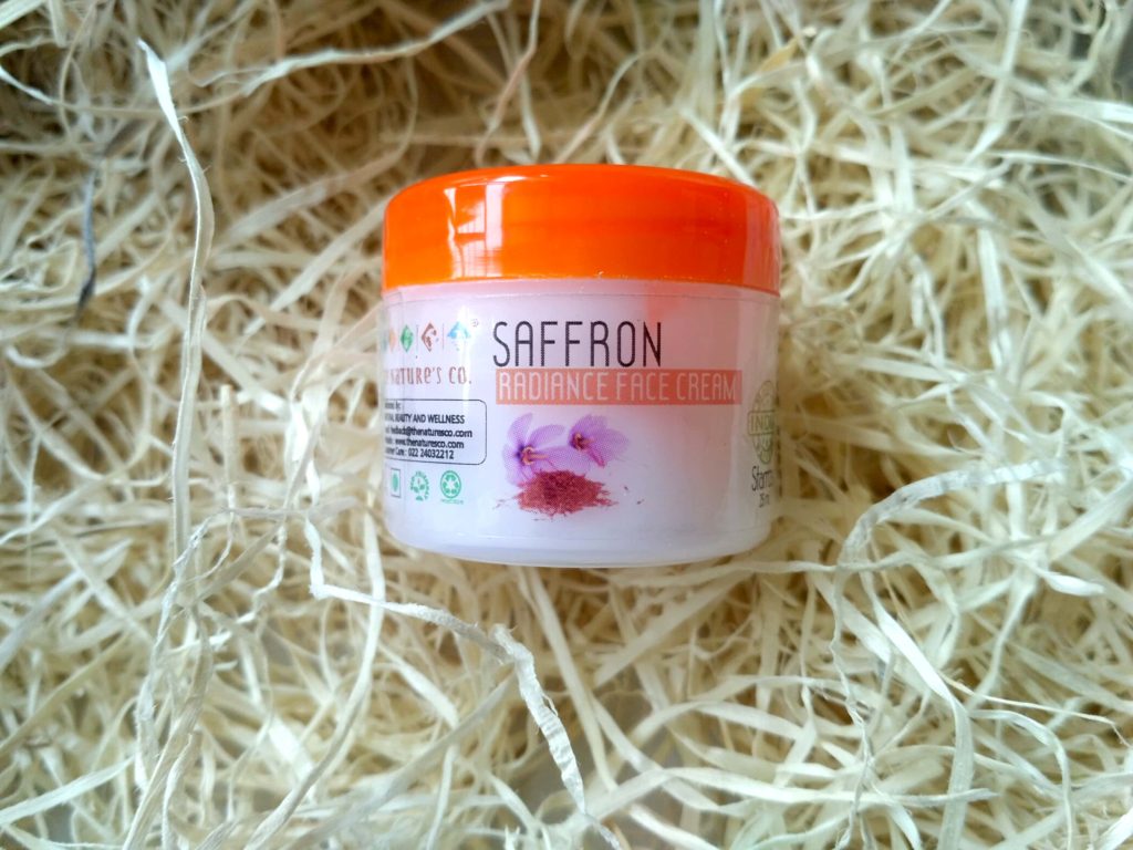 Nature’s Co Saffron Radiance Face Cream In Glamego Box February 2018