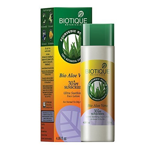 Biotique Face & Body Sun Lotion SPF 30 - Bio Aloe Vera