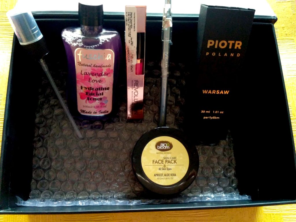 Products Inside GloBox Of April 2018