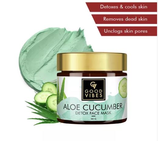 Claims Of Good Vibes Aloe Cucumber Detox Face Mask