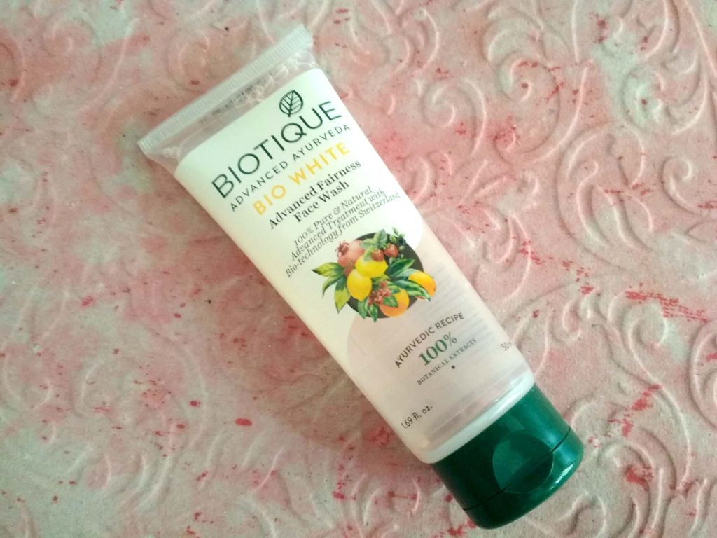 Packaging Of Biotique Advanced Fairness Face Wash