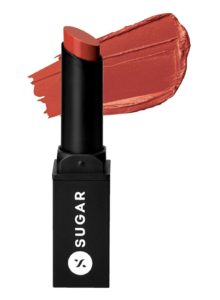 Sugar Cosmetics Never Say Dry Crème Lipstick 08 Jack Peacher