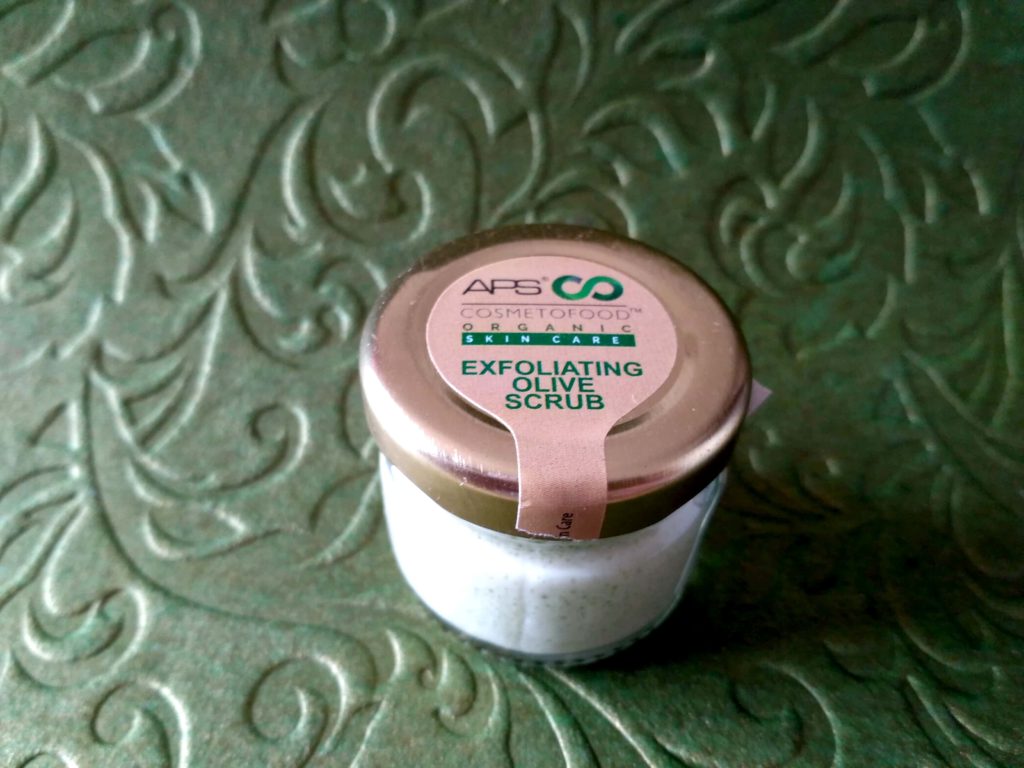 APS Cosmetofood Exfoliating Olive Scrub
