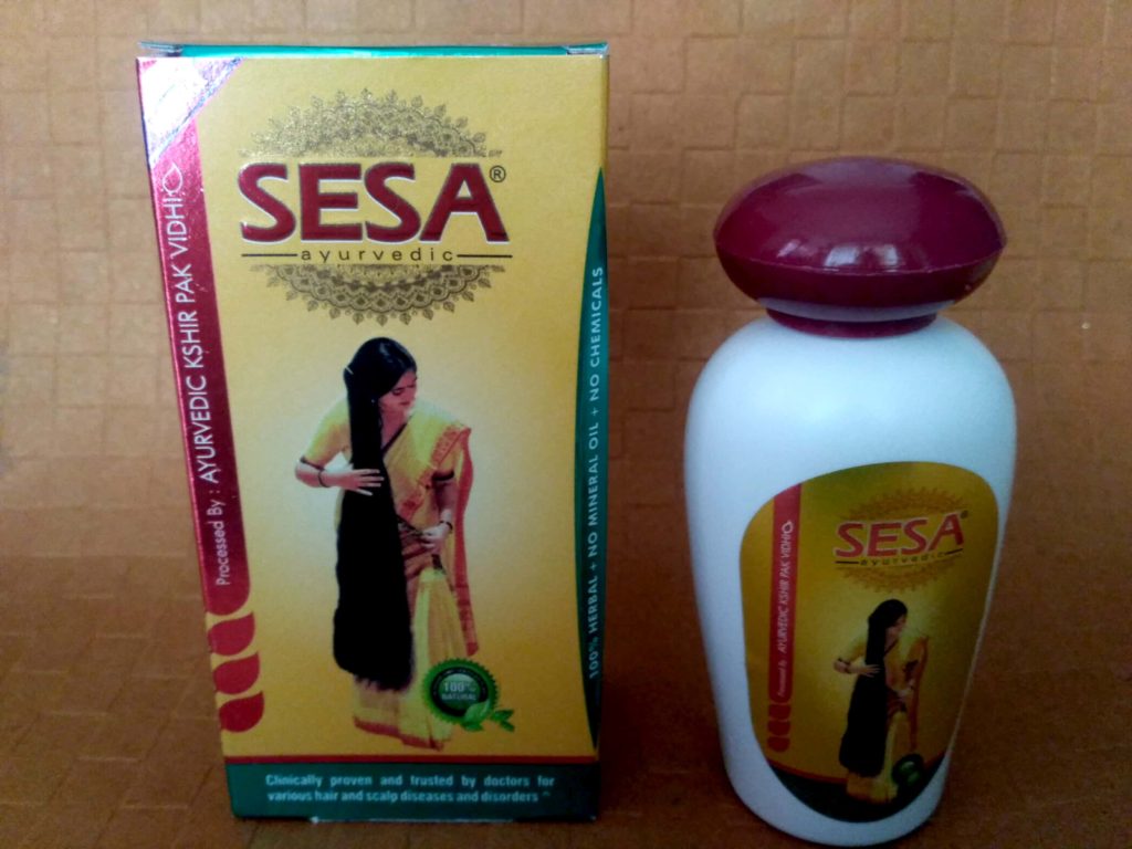 Sesa Ayurvedic Hair Oil In Glamego Box June 2018