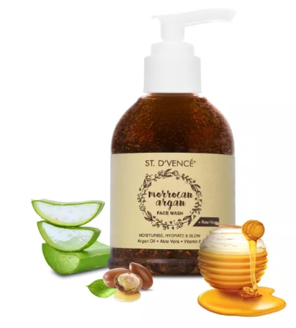 St. D'Vence Morrocan Argan Face Wash - One Of St. D’Vence Skincare Products