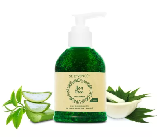 St. D'Vence Tea Tree Oil Face Wash - One Of St. D’Vence Skincare Products