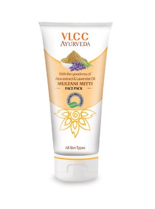 Packaging Of VLCC Ayurveda Multani Mitti Face Pack
