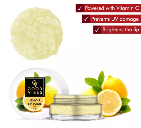 Good Vibes Lip Scrub - Lemon