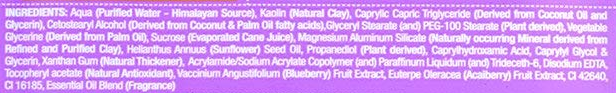 Ingredients Of Lotus Herbals Ikkai Fruity Surprise Face Mask