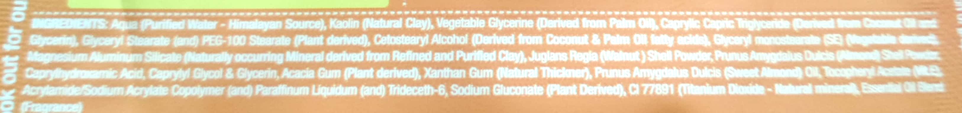 Ingredients Of Ikkai Awesome Almond Face Scrub