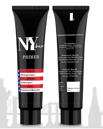 Packaging Of NY Bae Makeup Primer