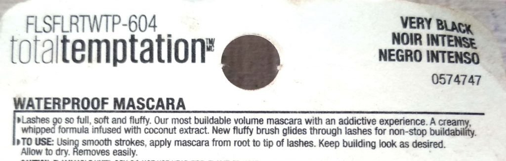 Description Of Maybelline Total Temptation Waterproof Mascara
