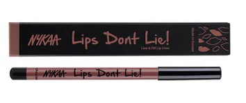 Packaging Of Nykaa Lips Dont Lie Line & Fill Lip Liner