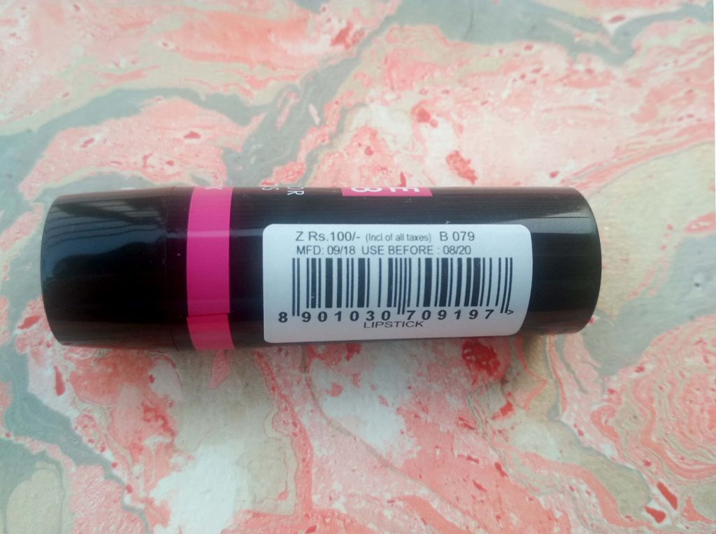 Packaging Of Elle 18 Color Pops Silk Lipstick - W52