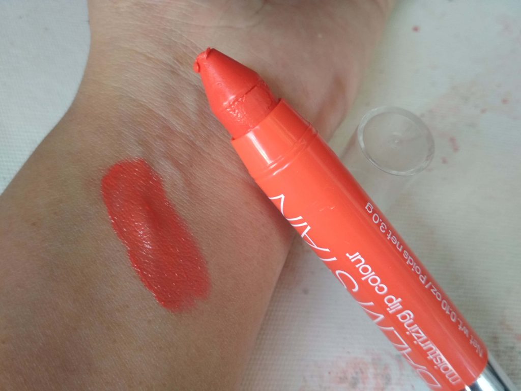 Swatch Of Wet n Wild Megaslicks Balm Stain - See If I Carrot