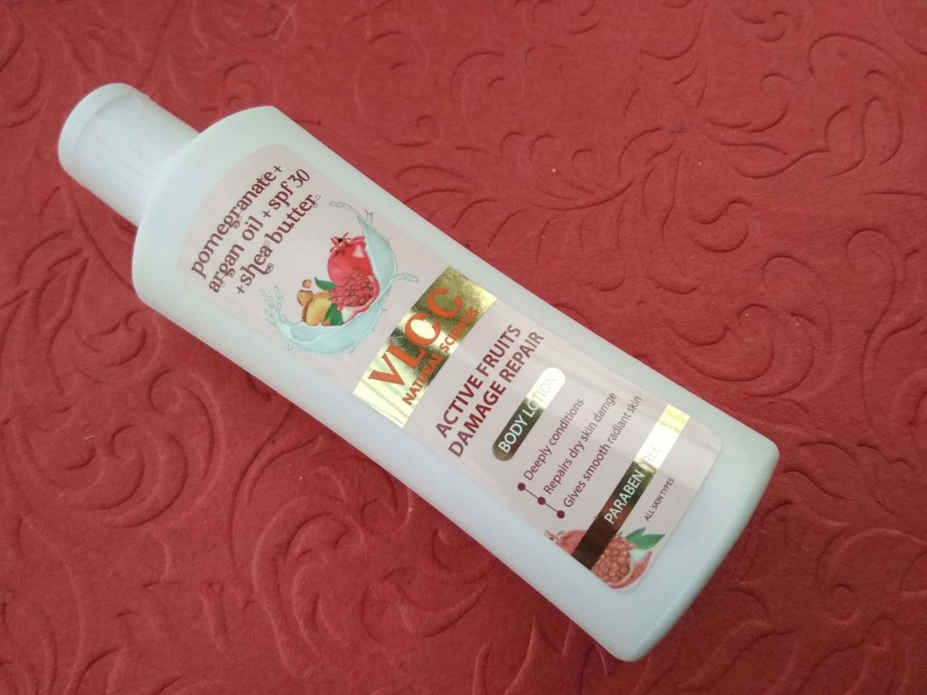 Packaging Of VLCC Active Fruits Damage Repair Body Lotion