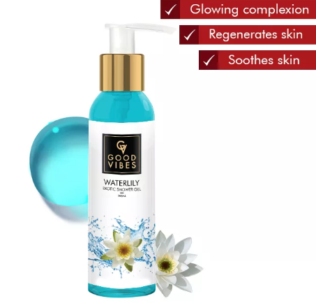 Good Vibes Waterlily Exotic Shower Gel Claims