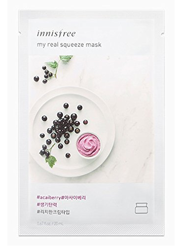 Innisfree It’s Real Squeeze Mask Sheet - One Of The Best Korean Skin Care Products
