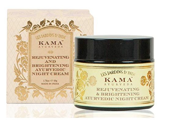 Packaging Of Kama Ayurveda Rejuvenating & Brightening Ayurvedic Night Cream