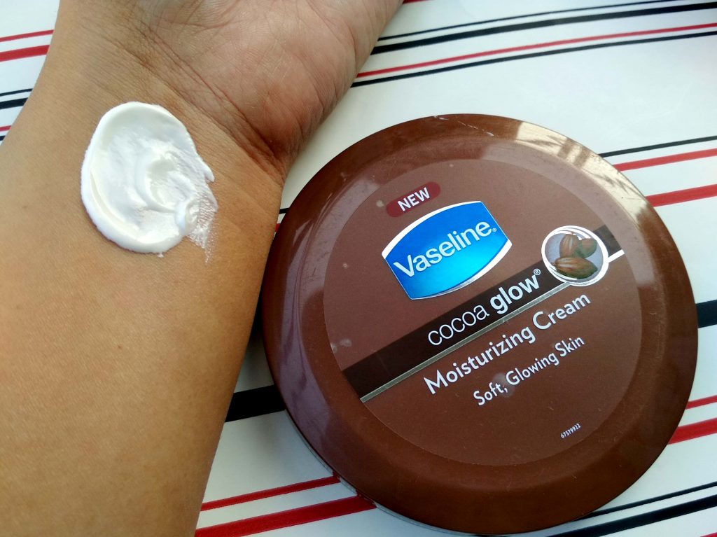 Appearance Of Vaseline Cocoa Glow Moisturizing Cream