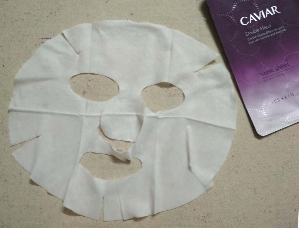 It's Skin Caviar Double Effect Mask Sheet Appearance