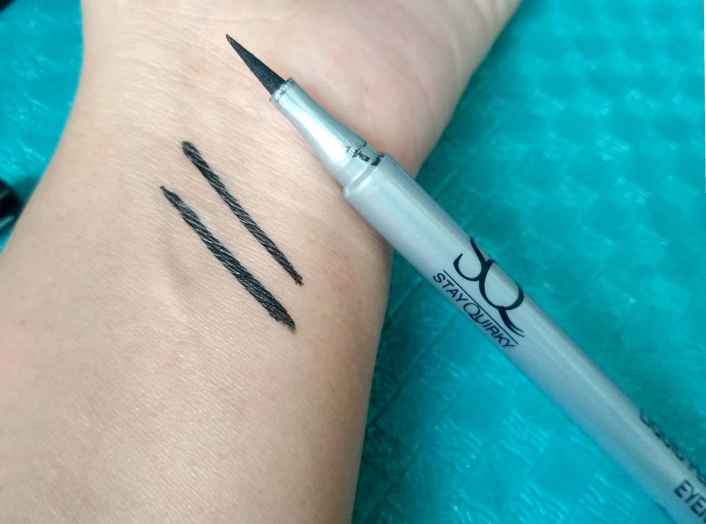 Swatch Of Stay Quirky Liquid Pen Liner Eyenigma
