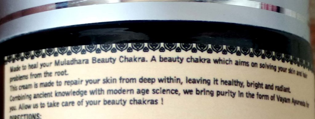 Description Of Vayam Ayurveda Kumkumadi Ultimate Radiance Face Cream