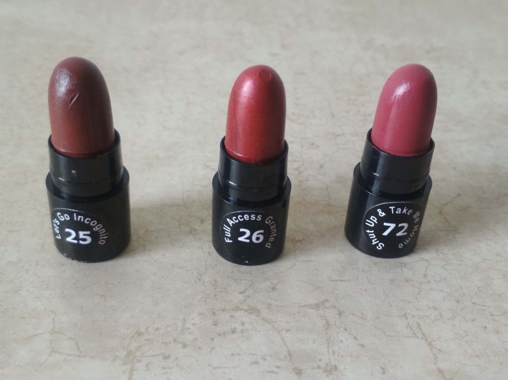 Brown Shades Of Stay Quirky Minis Lipstick Kit 2
