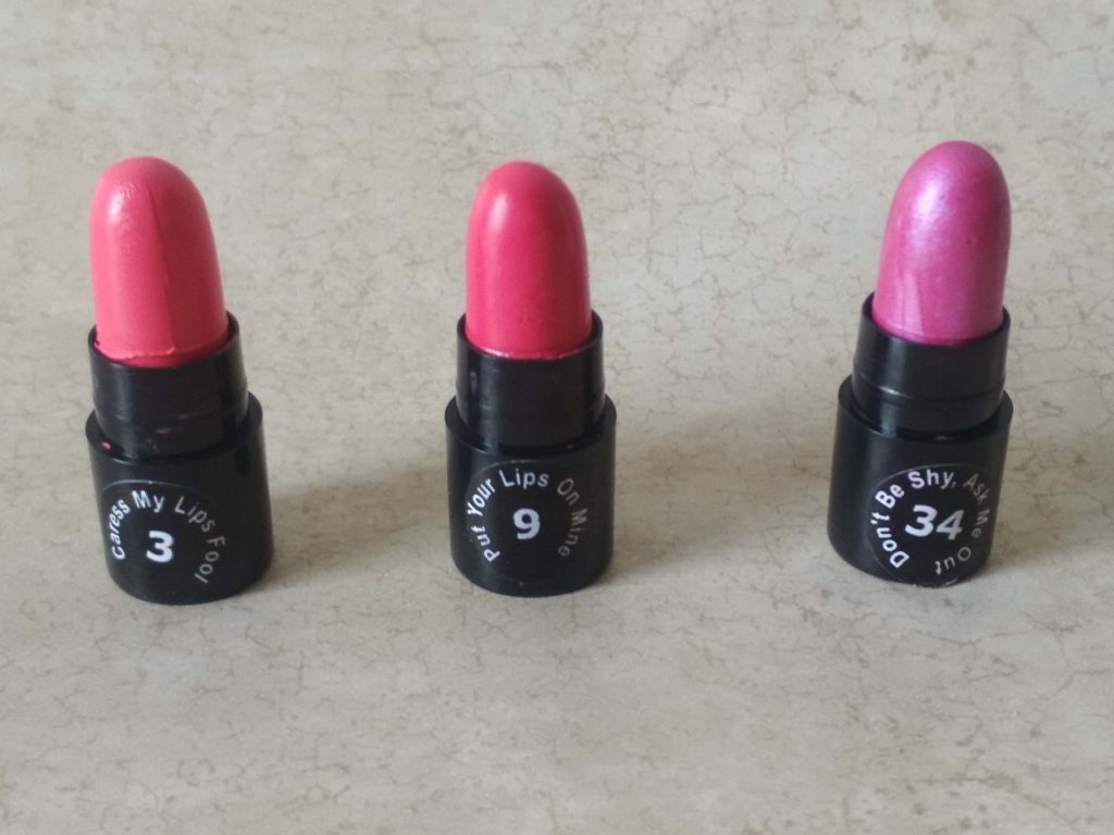 Pink Shades Of Stay Quirky Minis Lipstick Kit 2