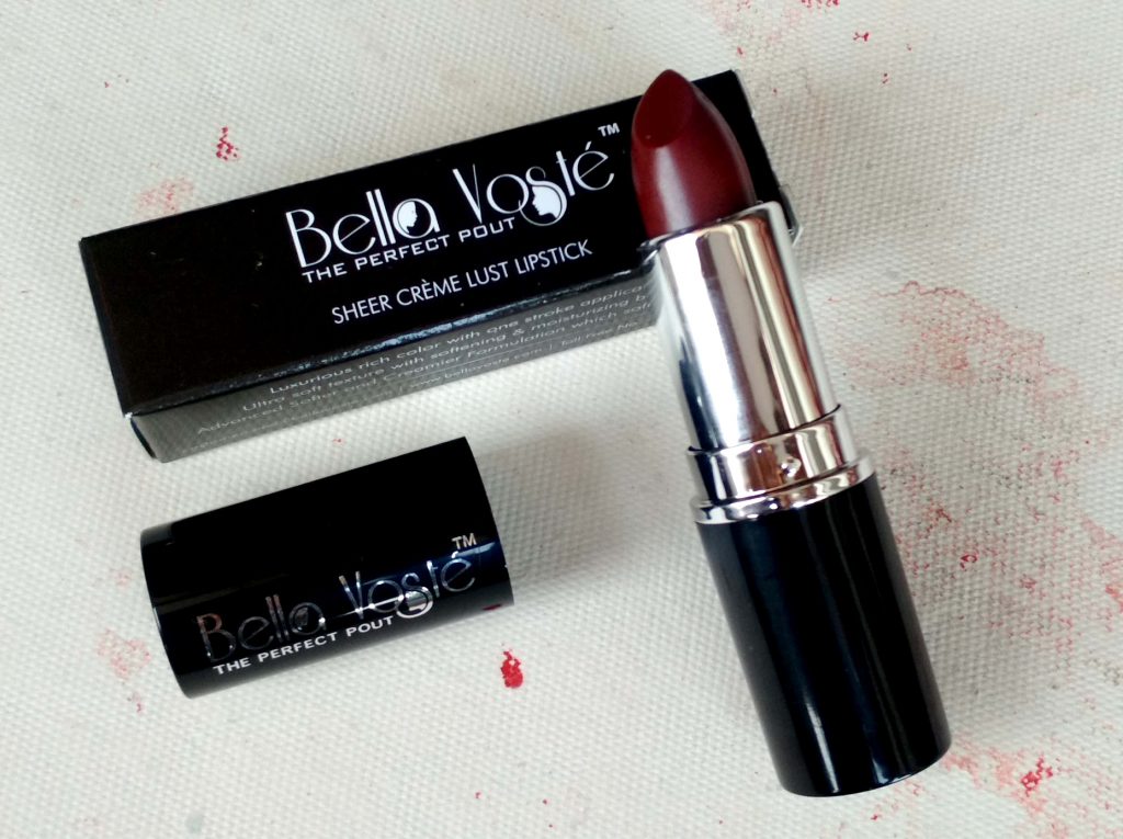 Bella Voste Sheer Crème Lust Lipstick