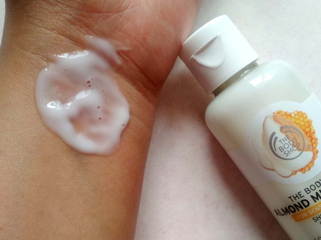 Appearance Of The Body Shop Almond Milk & Honey Shower Cream