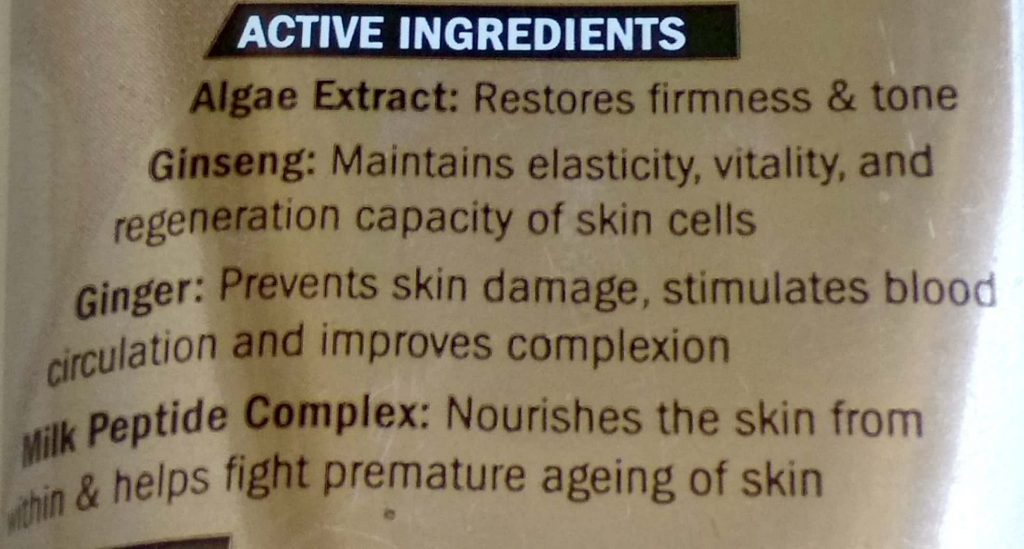 Benefits Of Active Ingredients