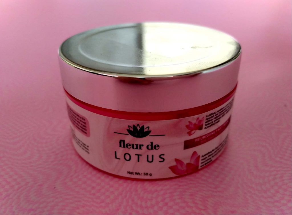 Packaging Of Fleur de Lotus Nourishing Face Cream