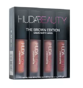 Huda Beauty Liquid Matte Minis - The Brown Edition