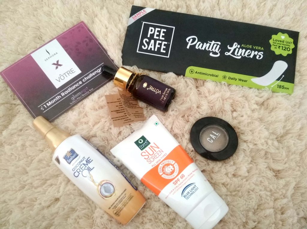 Products In Glamego Box June 2019