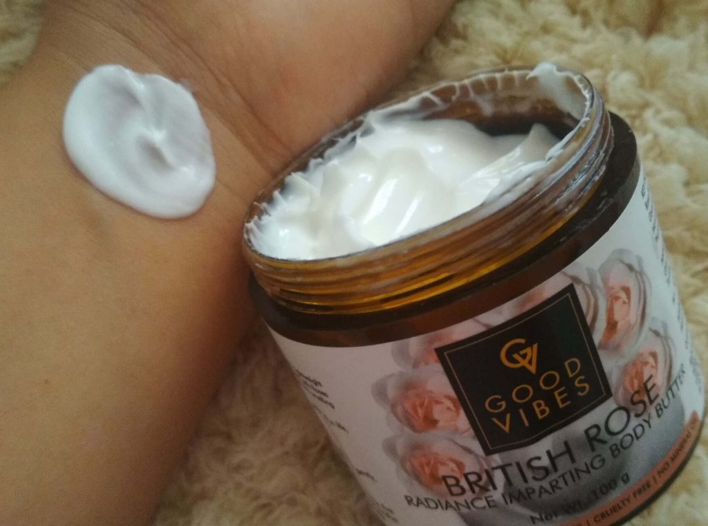 Appearance Of Good Vibes British Rose Body Butter