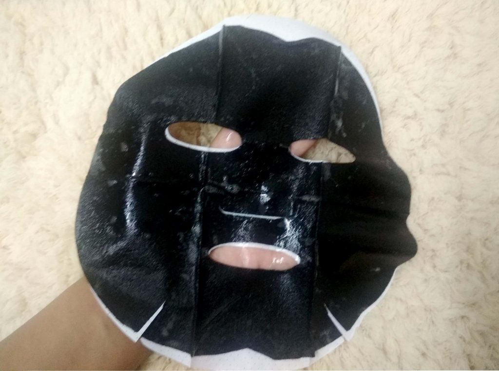 Appearance Of Sugar Charcoal Patrol Bubble Mask 