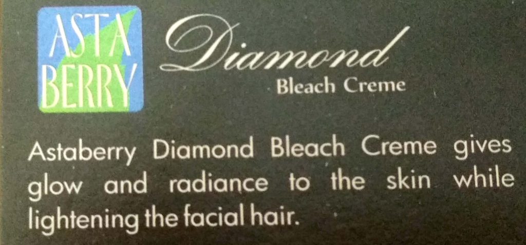 Description Of Astaberry Diamond Bleach Cream