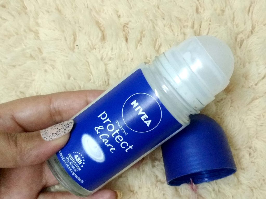 Packaging Of Nivea Protect & Care Roll On Deodorant