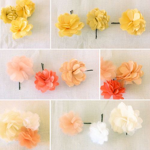 Secure Flowers Using Bobby Pins