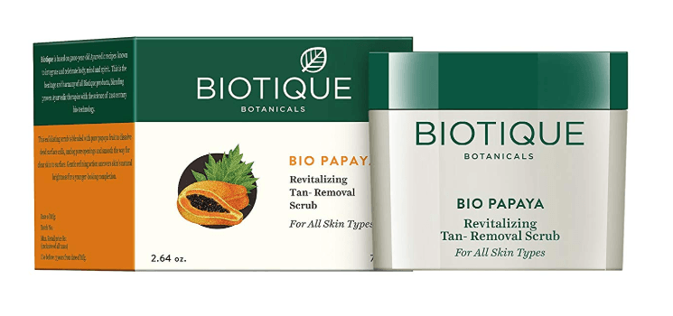 Biotique Revitalizing Tan Removal Scrub
