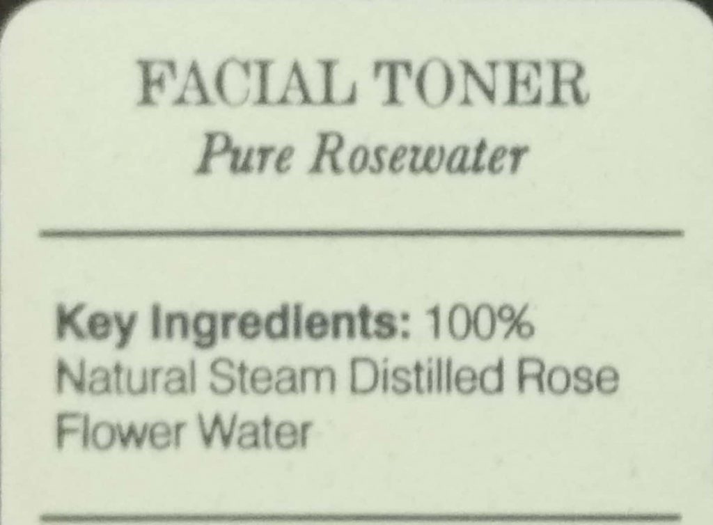 Key Ingredients Of Forest Essentials Pure Rosewater Facial Toner