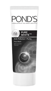 Ponds Pure White Anti-Pollution Purity Activated Charcoal Face Wash