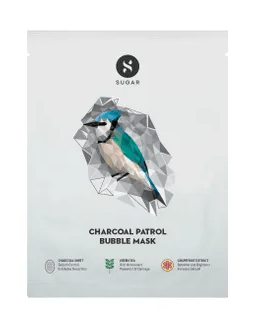 Anti-Pollution Beauty Products - Sugar Charcoal Patrol Bubble Mask