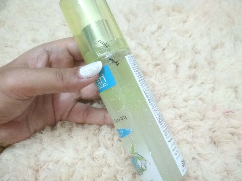 Two Separating Layers Of Everyuth Naturals Micellar Cleanser 