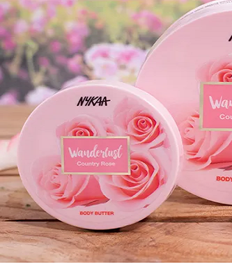 Nykaa Wanderlust Mini Body Butter - Country Rose