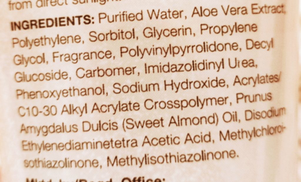 Ingredients Of Nykaa Wanderlust Californian Almond Milk Body Scrub
