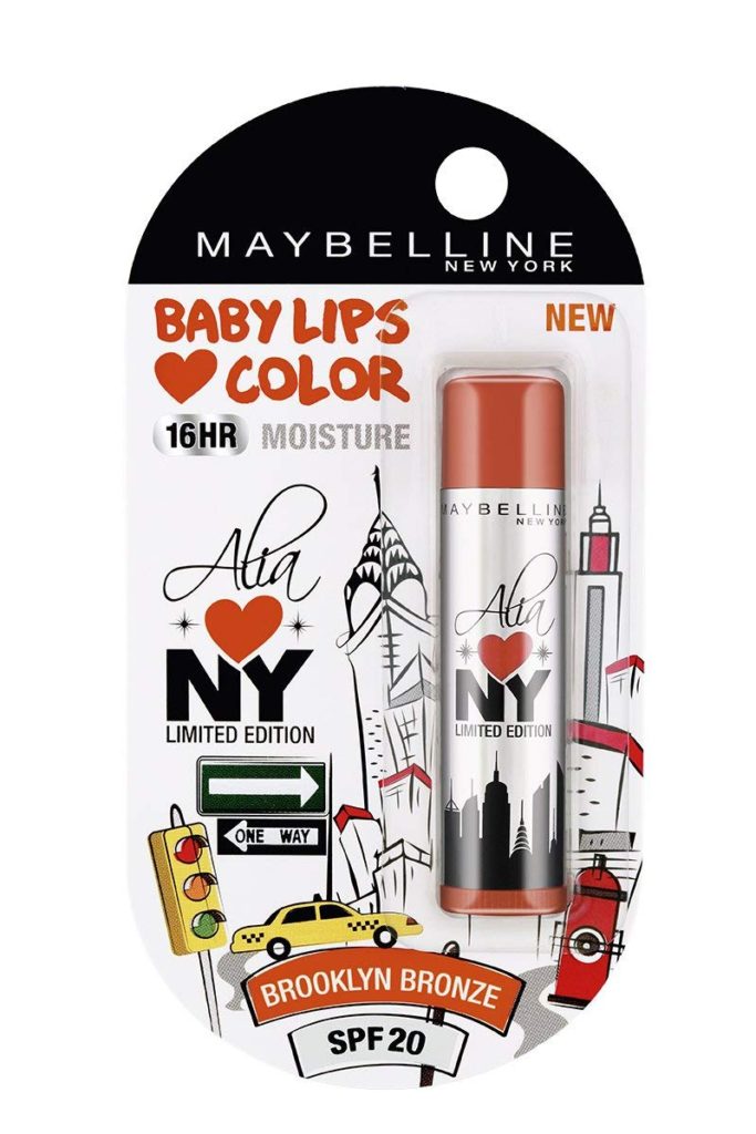 Maybelline Alia Loves New York Baby Lips Lip Balm Review - Khushi Hamesha